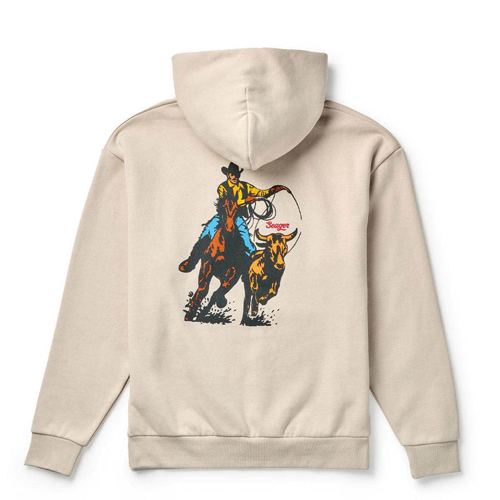Seager Rodeo Series Heavy-Weight Hoodie - Ivory