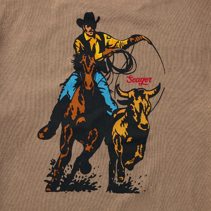 Seager Rodeo Series Tee - Pigment Brown