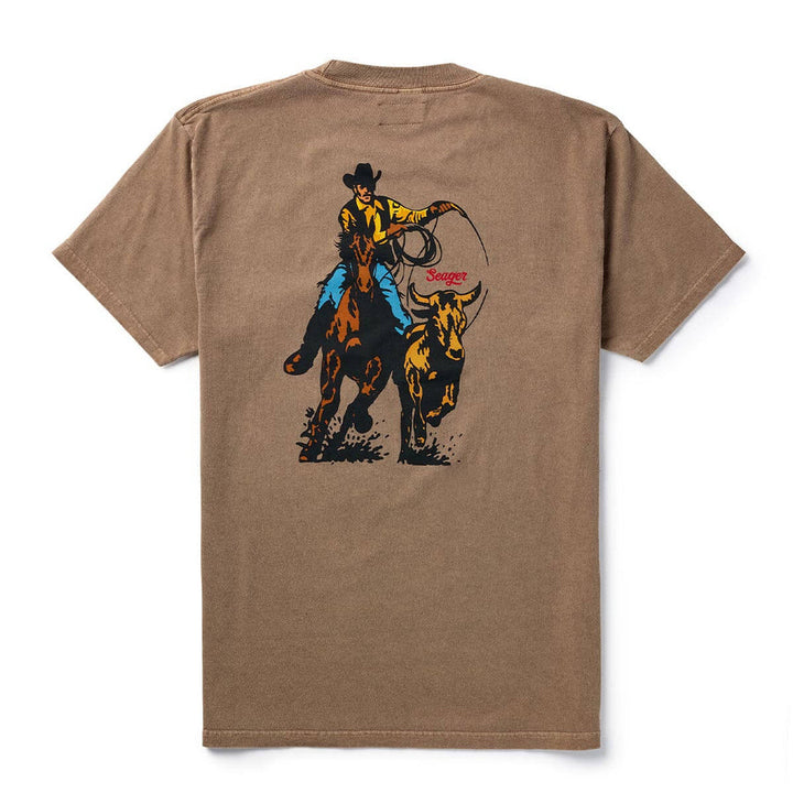 Seager Rodeo Series Tee - Pigment Brown