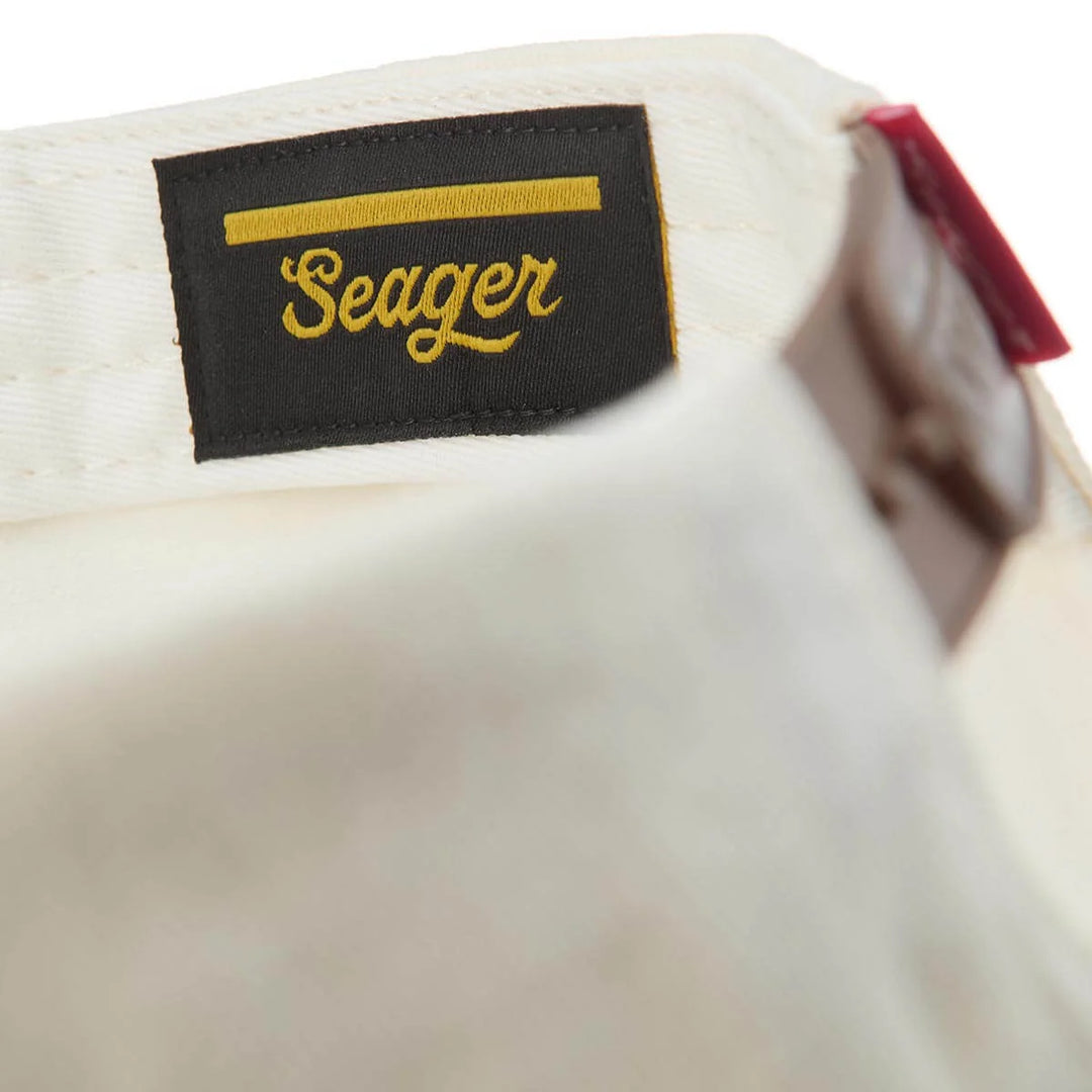 Seager Men's Rodeo Snapback - Cream/Brown - Sun Diego Boardshop