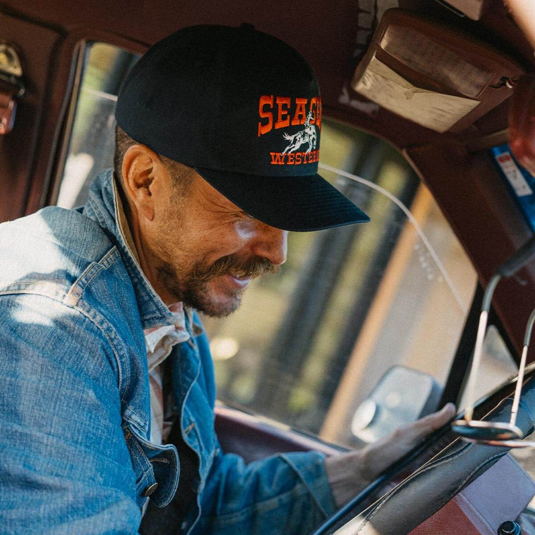 Seager Men's Rodeo Snapback - Navy