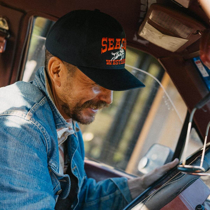 Seager Men's Rodeo Snapback - Navy
