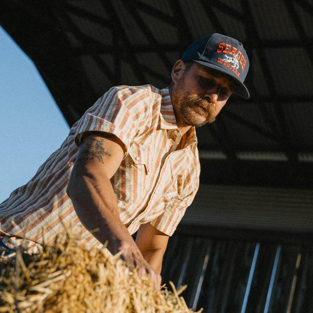 Seager Men's Rodeo Snapback - Navy