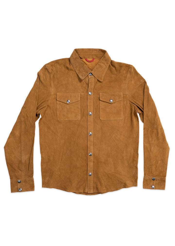 Iron & Resin Roughneck Shirt Jacket - COGNAC - Sun Diego Boardshop