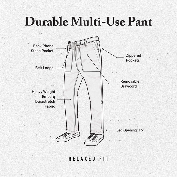 Roark Layover Utility Pants - Military - Sun Diego Boardshop