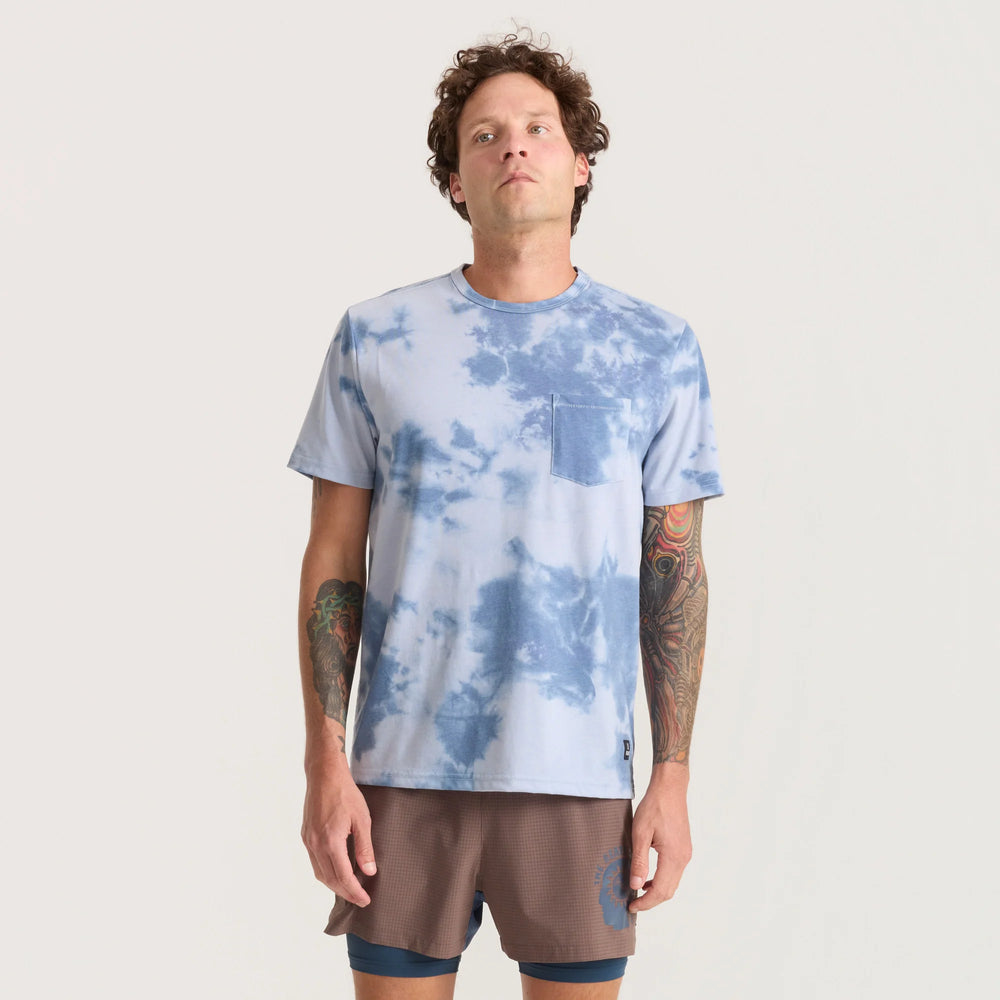 Roark Men's Mathis Active Short Sleeve Tee - Neptune - Sun Diego Boardshop