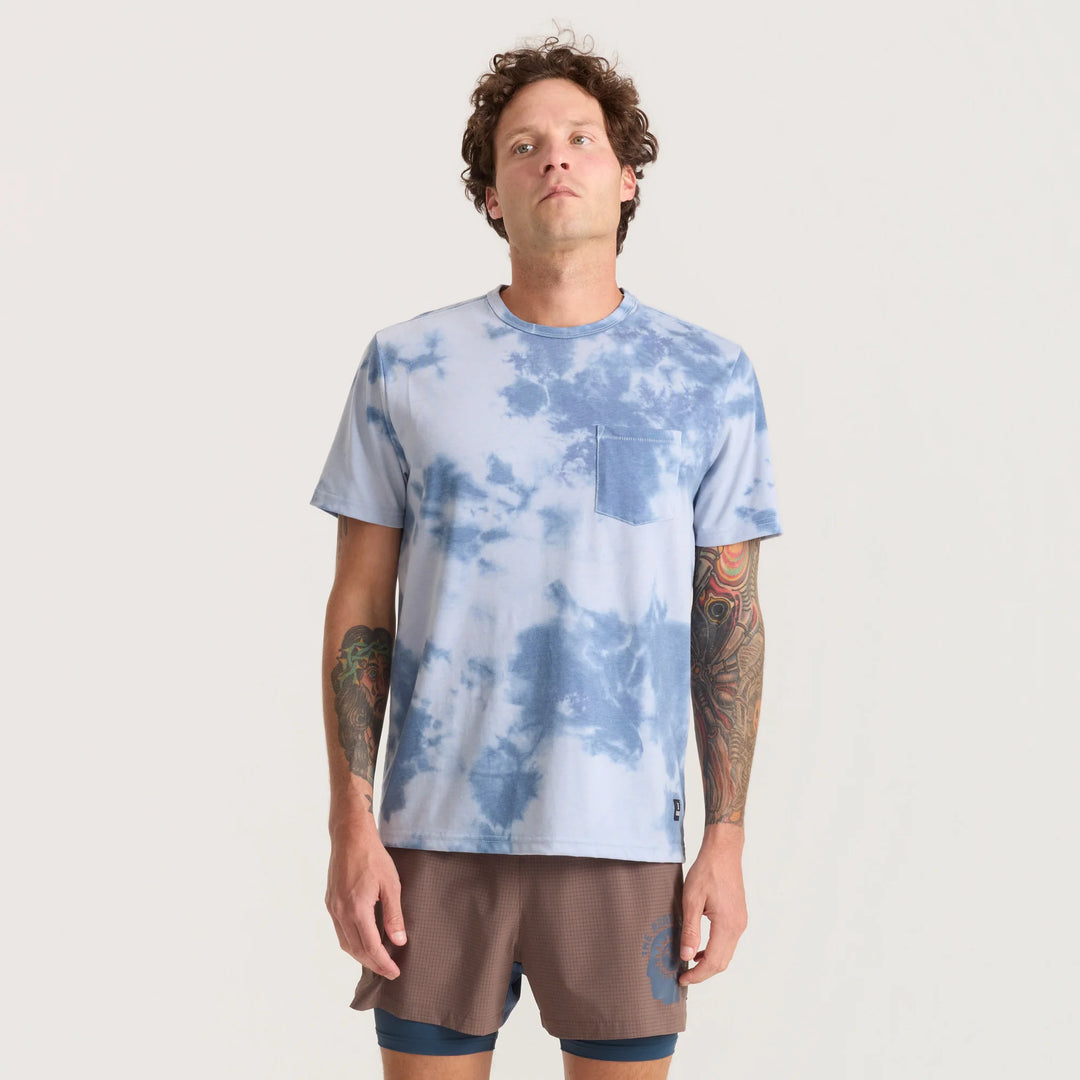 Roark Men's Mathis Active Short Sleeve Tee - Neptune - Sun Diego Boardshop