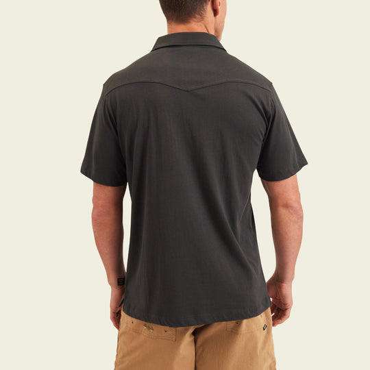 HOWLER BROS Ranchero Polo - ANTIQUE BLACK - Sun Diego Boardshop