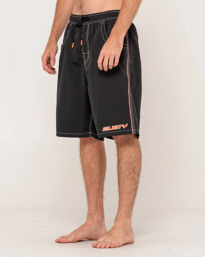 Rusty Flip Daddy Boardshort - Black 2