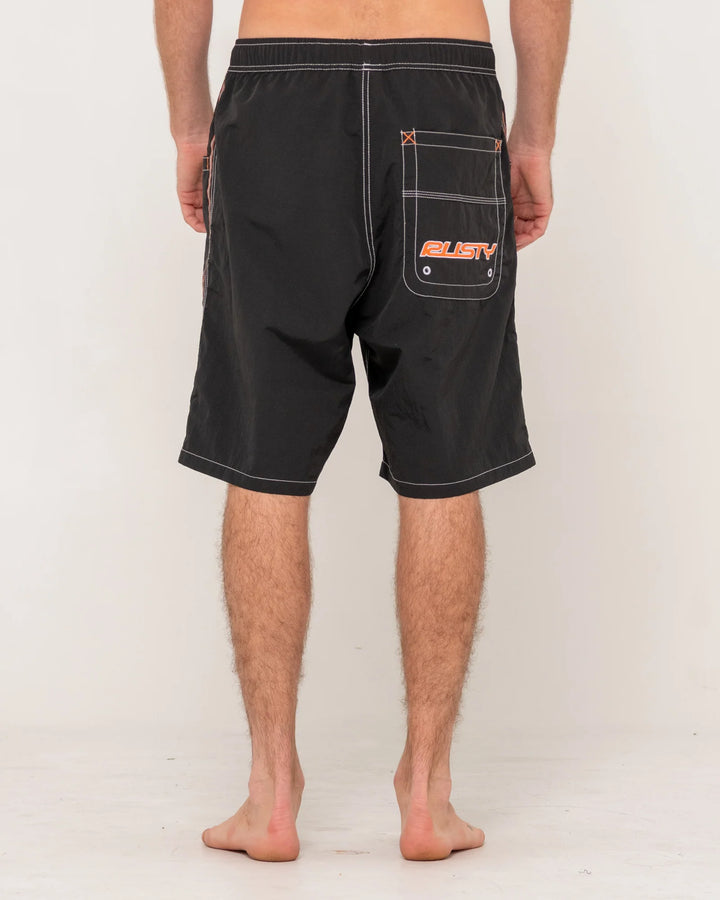 Rusty Flip Daddy Boardshort - Black 2