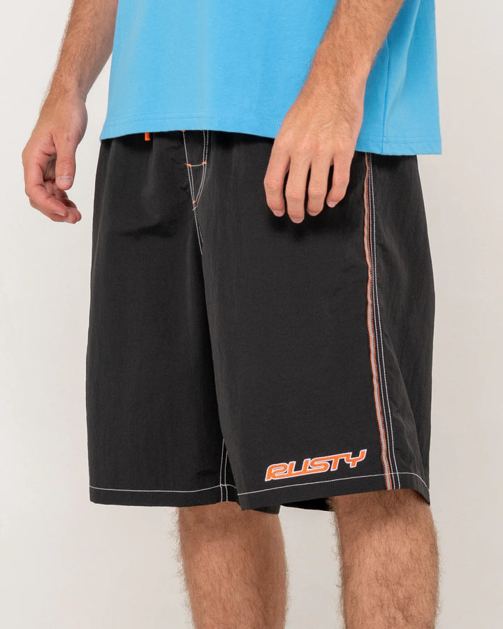 Rusty Flip Daddy Boardshort - Black 2