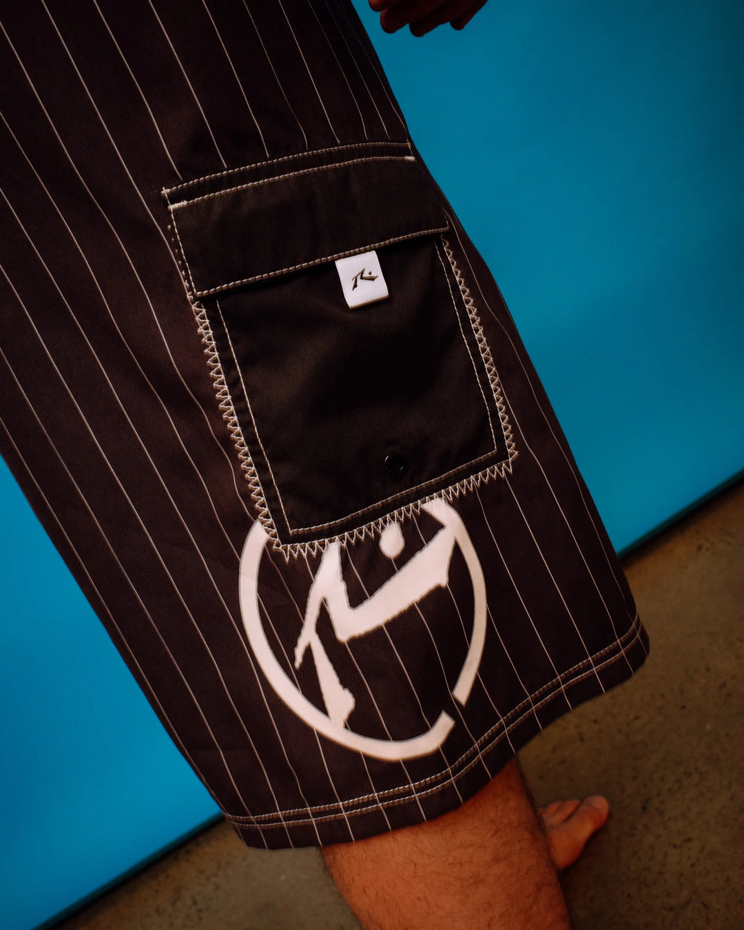 Rusty Hoodus Fixed Waist Boardshort - Carbon Red - Sun Diego Boardshop