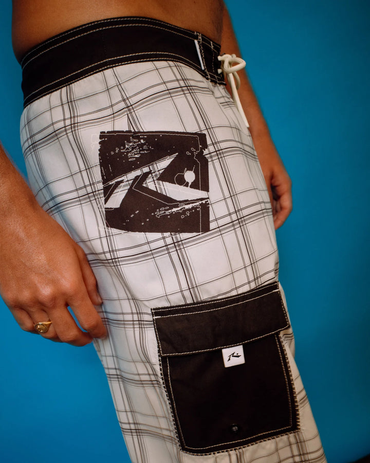 Rusty Hoodus Fixed Waist Boardshort - Ultimate Grey - Sun Diego Boardshop