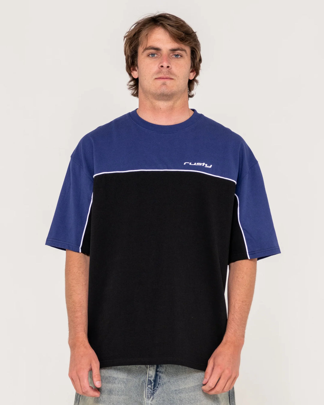 Rusty Oblivion 2.0 Heavy Short Sleeve Tee - Black - Sun Diego Boardshop