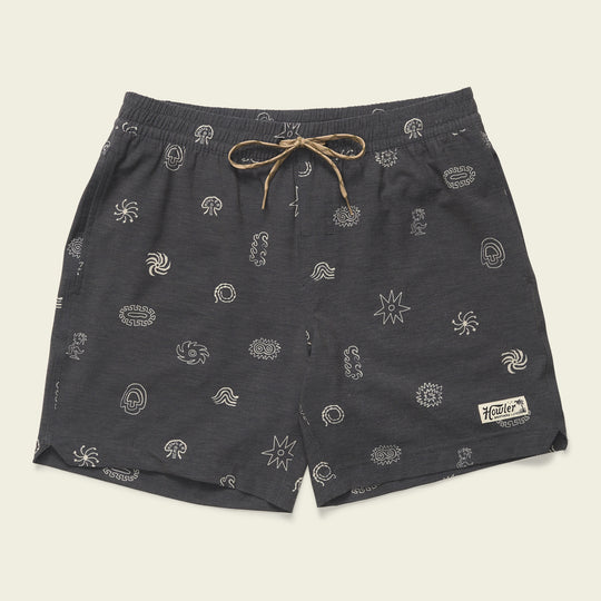 Howler Bros Deep Set Boardshorts 17" - Black - Sun Diego Boardshop