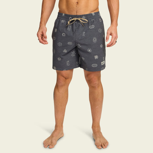 Howler Bros Deep Set Boardshorts 17" - Black - Sun Diego Boardshop