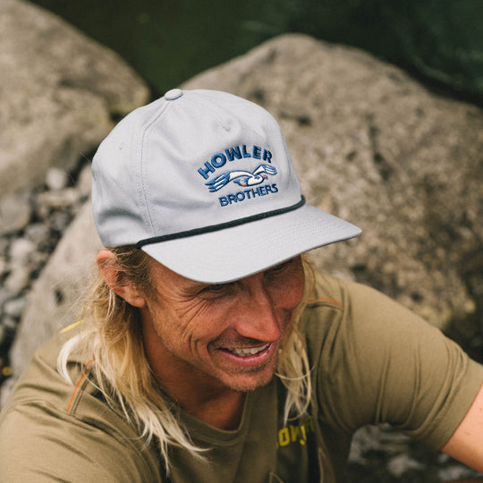 Howler Bros Lone Gull Snapback - Stone Blue - Sun Diego Boardshop