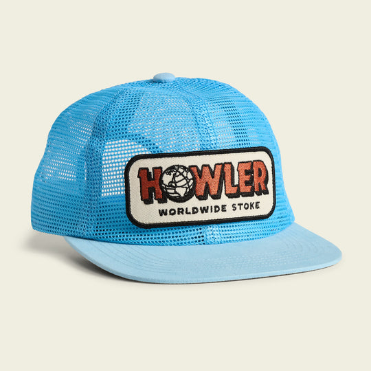 Howler Bros Worldwide Stoke Snapback - Light Blue - Sun Diego Boardshop
