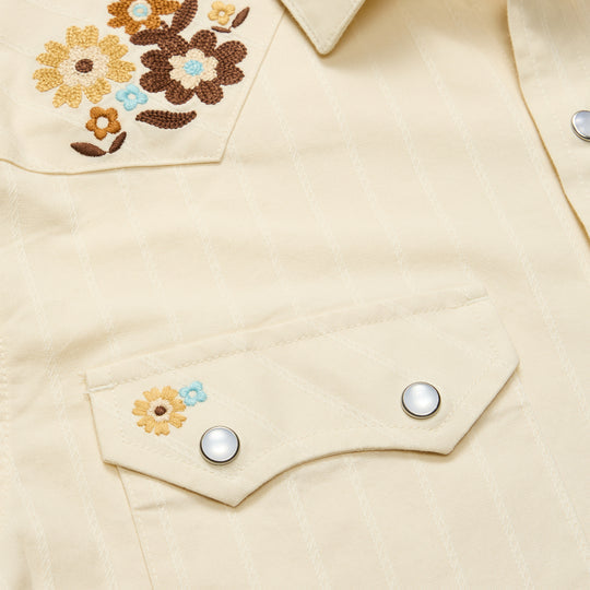 Howler Bros Crosscut Deluxe Shortsleeve Shirt - Off White - Sun Diego Boardshop
