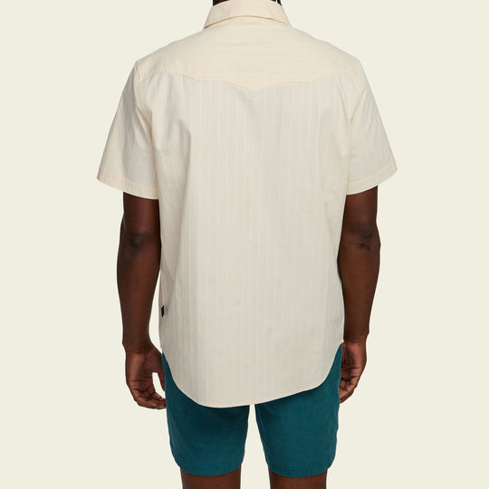 Howler Bros Crosscut Deluxe Shortsleeve Shirt - Off White - Sun Diego Boardshop