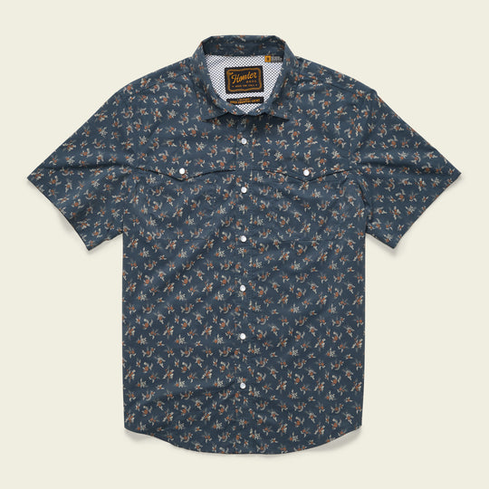 Howler Bros Open Country Tech Shirt - Dark Slate Blue - Sun Diego Boardshop