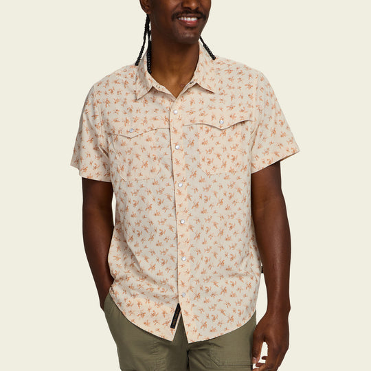 Howler Bros Open Country Tech Shirt - Sand - Sun Diego Boardshop
