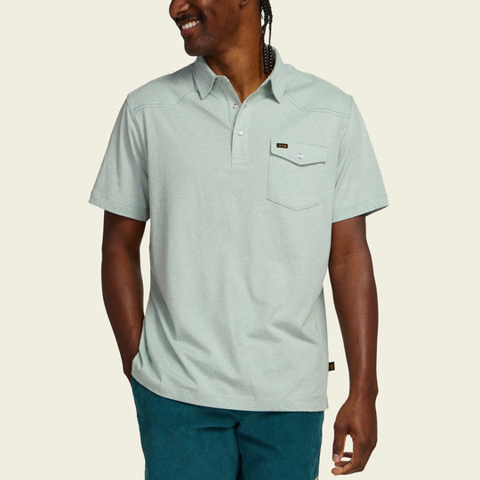 Howler Bros Ranchero Polo - Seafoam - Sun Diego Boardshop
