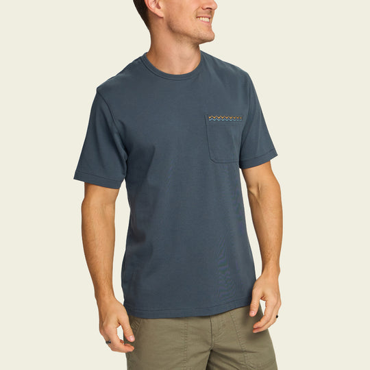 HOWLER BROS Spectrum Pocket Tee - DARK SLATE BLUE - Sun Diego Boardshop