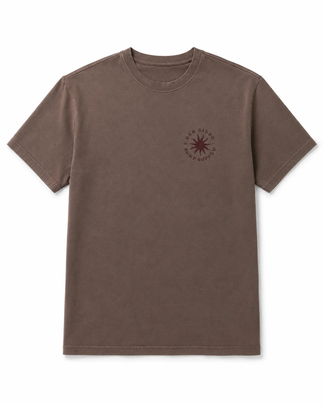 SunDiego Men's San Diego Surf Map Tee - Pigment Clay