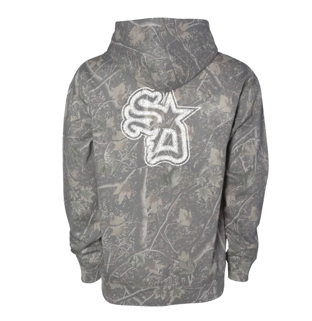 SunDiego SD Star Sweatshirt - Camo White - Sun Diego Boardshop