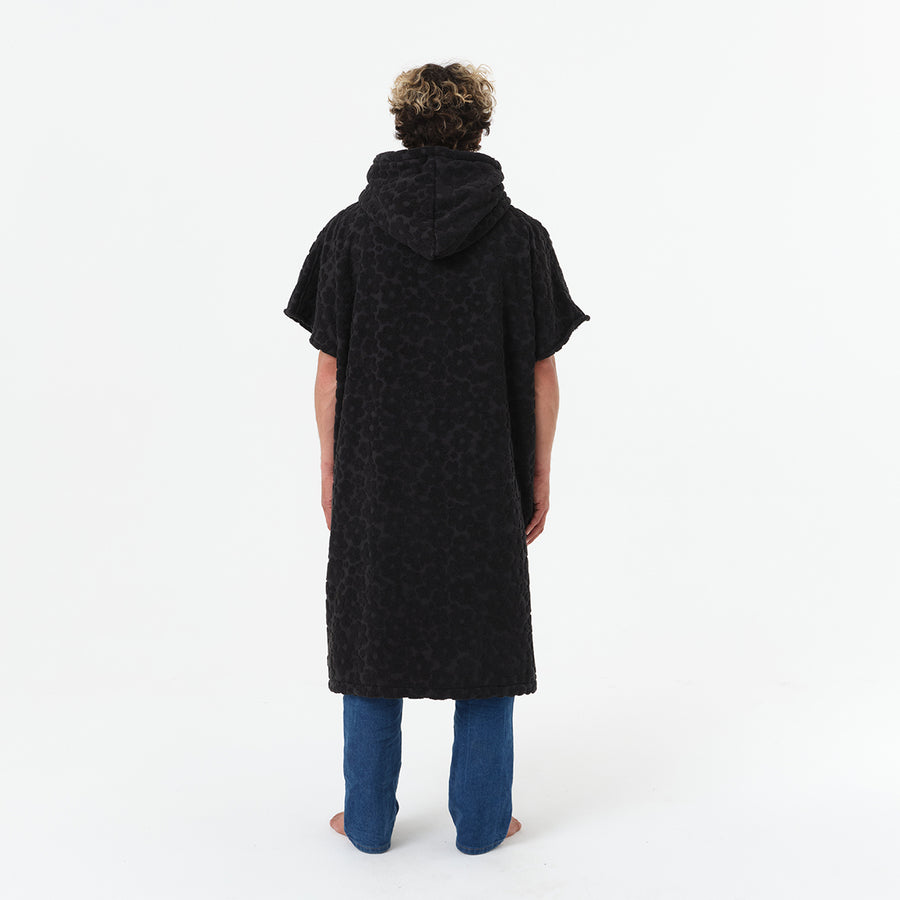 SLOWTIDE Ginny Changing Poncho L/XL - BLACK - Sun Diego Boardshop