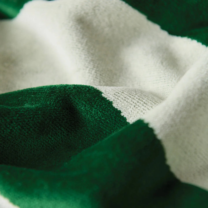 Slowtide Stripe Oversized Woven Towel - Kale - Sun Diego Boardshop