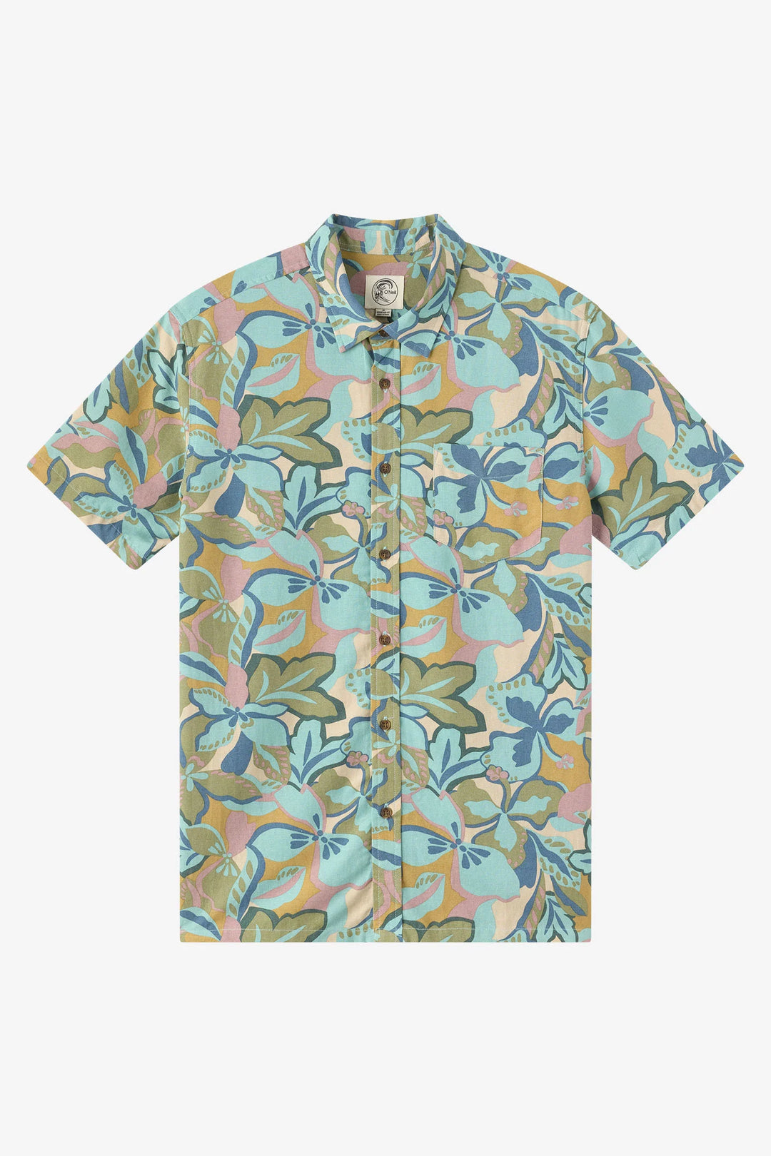 O`Neill O'Riginals Print Standard Fit Shirt - Blue Fusion - Sun Diego Boardshop