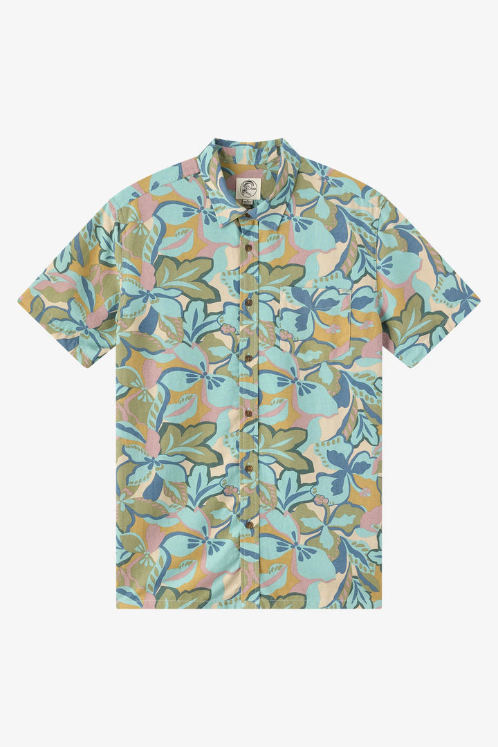 O`Neill O'Riginals Print Standard Fit Shirt - Blue Fusion - Sun Diego Boardshop