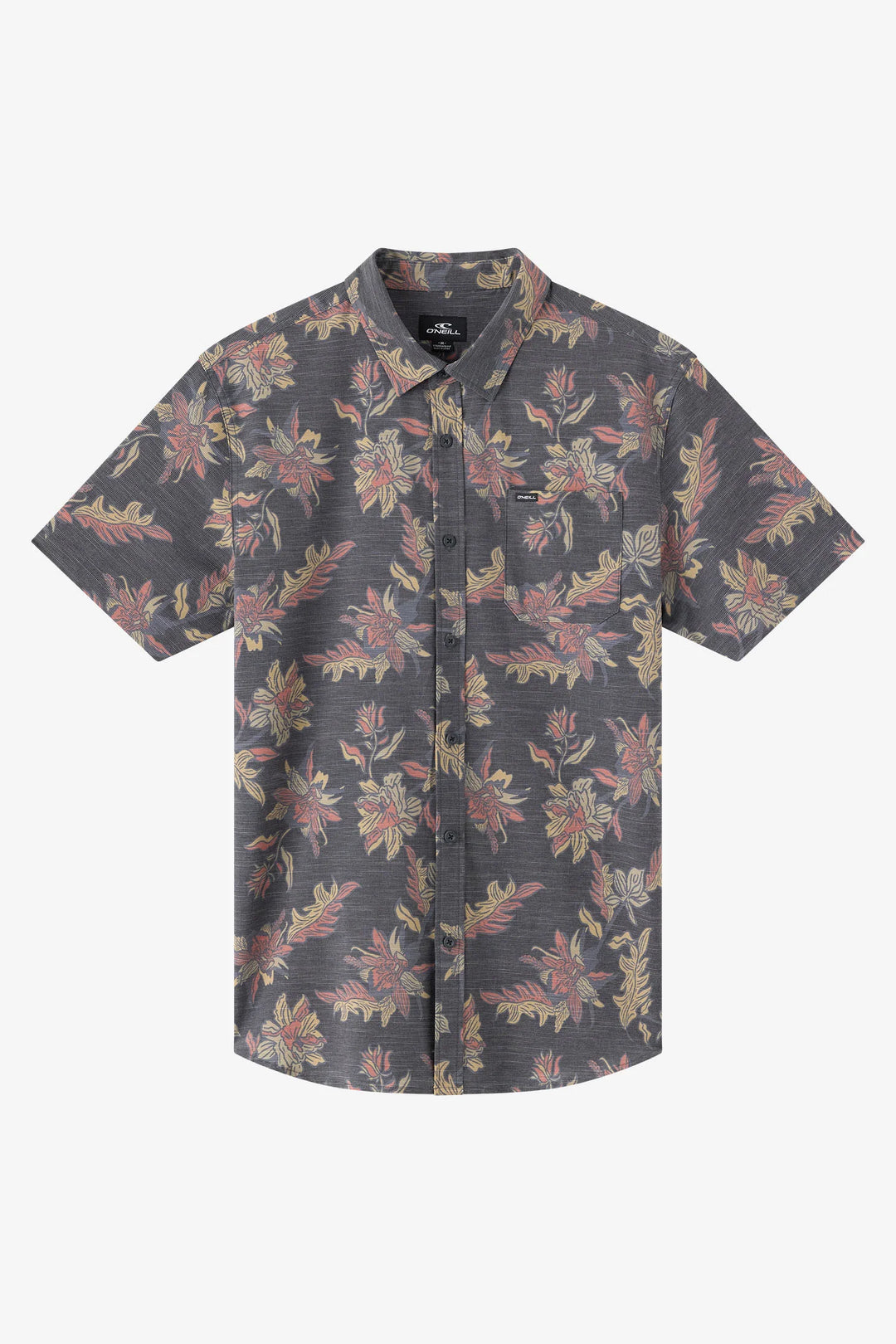 O`Neill Upf Slub Standard Fit Shirt - Black - Sun Diego Boardshop