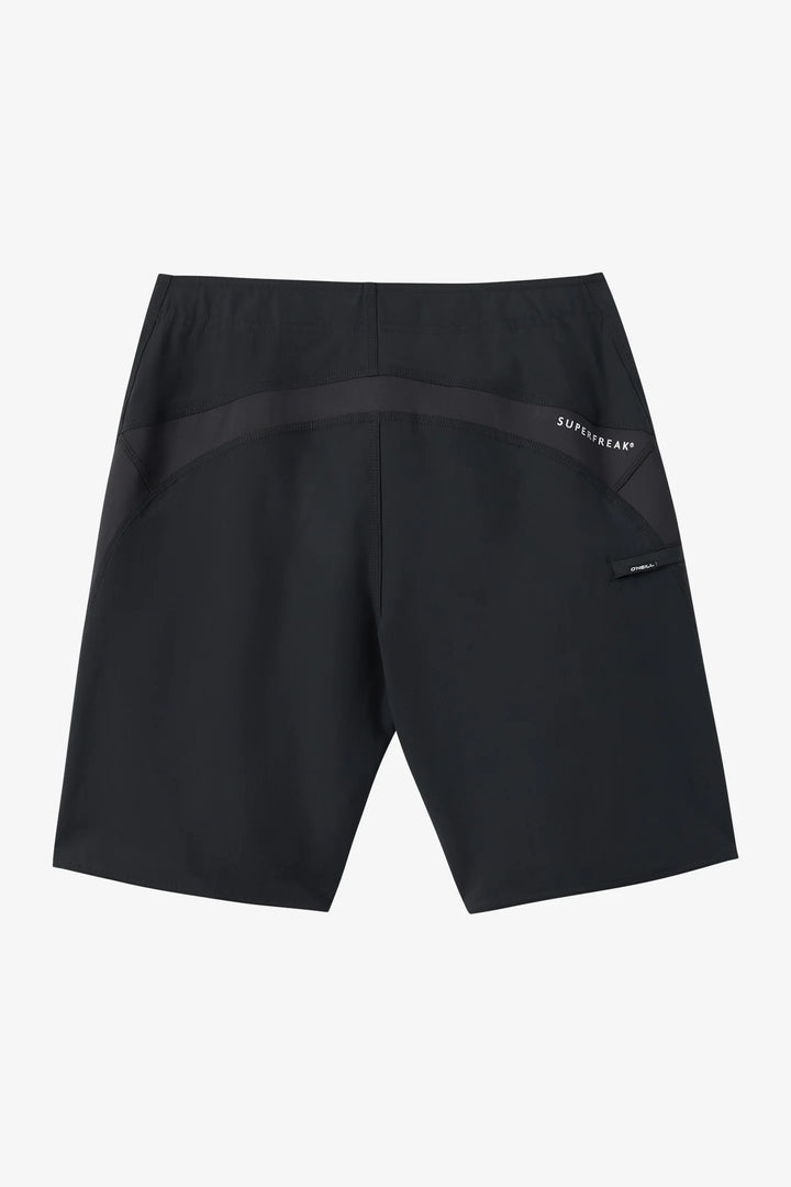 O`Neill Superfreak Solid 21" Boardshorts - Black - Sun Diego Boardshop