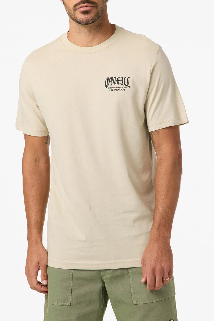 O`Neill Left Side Classic Tee - Light Khaki 2 - Sun Diego Boardshop