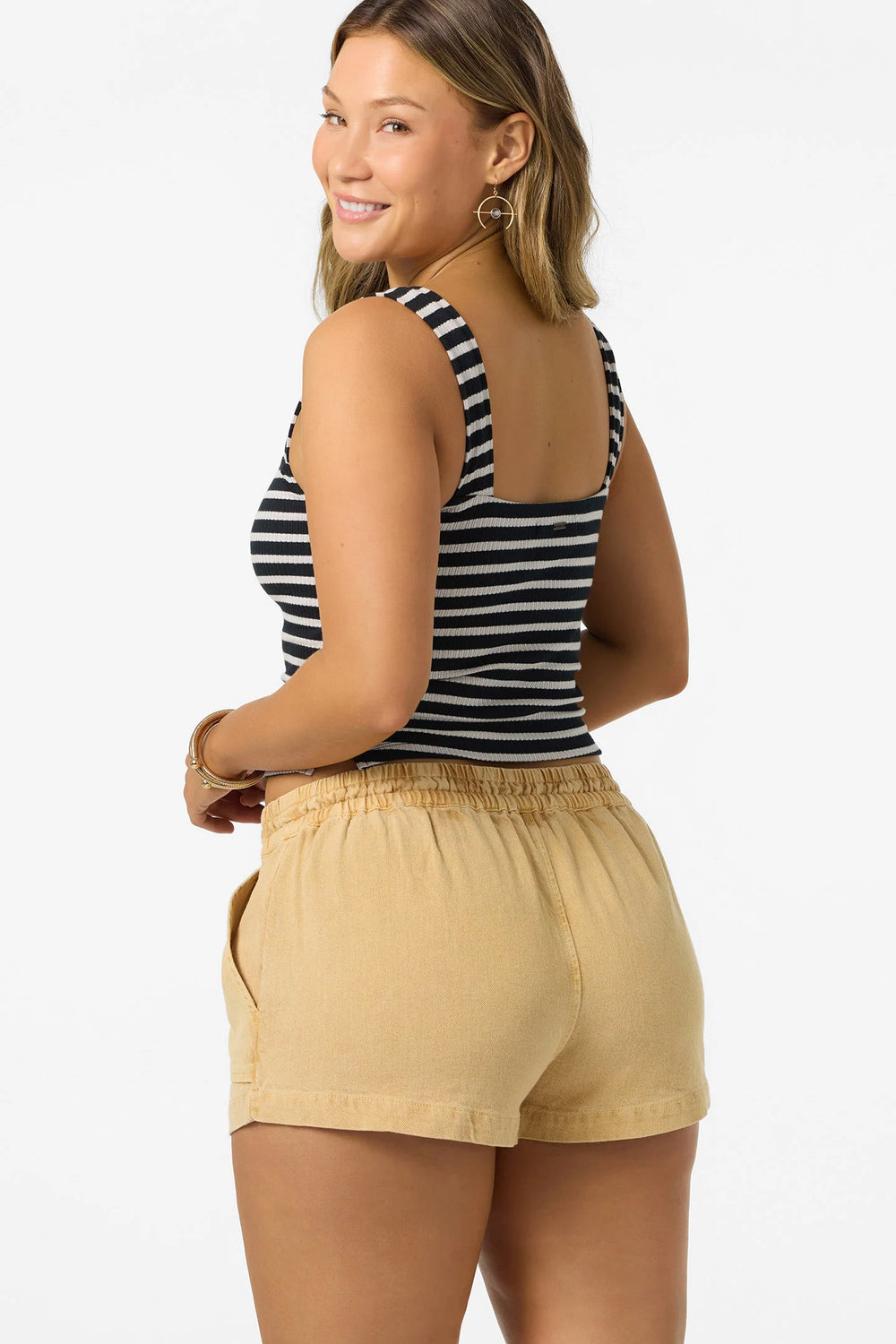 O`Neill Vanessa Mini Stripe Tank - Black - Sun Diego Boardshop