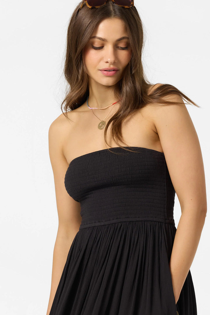 O`Neill Piper Midi Dress - Black - Sun Diego Boardshop