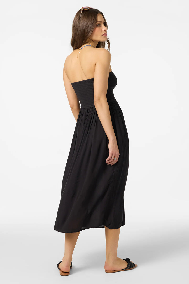 O`Neill Piper Midi Dress - Black - Sun Diego Boardshop