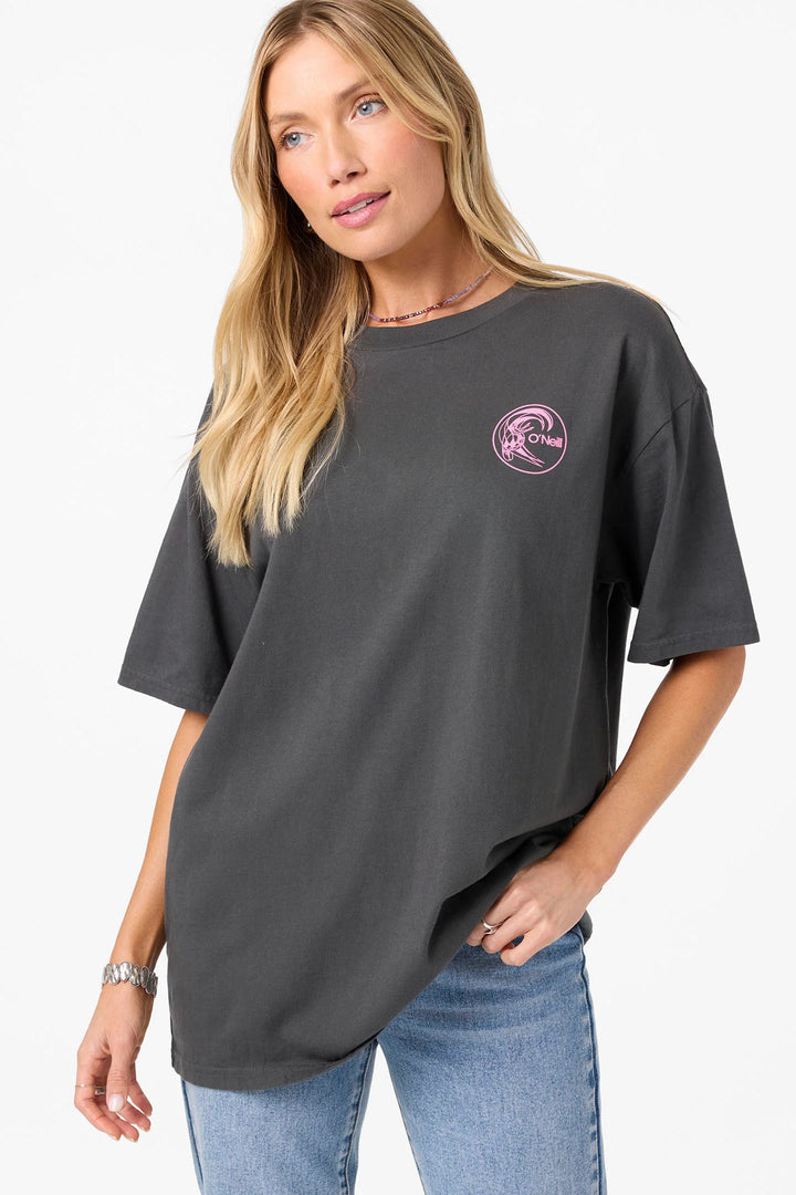 O`Neill O'Riginals Forty First Oversized Tee - Dark Shadow - Sun Diego Boardshop