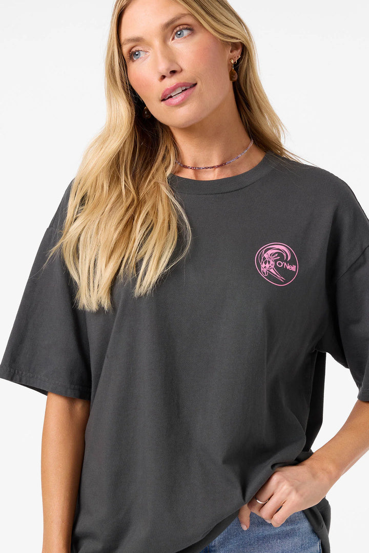 O`Neill O'Riginals Forty First Oversized Tee - Dark Shadow - Sun Diego Boardshop