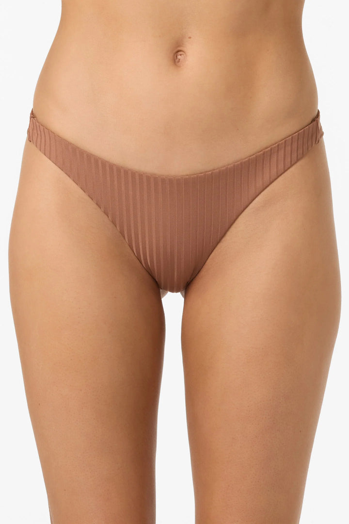 O`Neill Shorebreak Rib Hermosa Skimpy Bottoms - Carob Brown - Sun Diego Boardshop