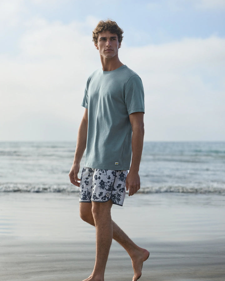 Vuori Men's Tuvalu Tee - Misty Blue - Sun Diego Boardshop