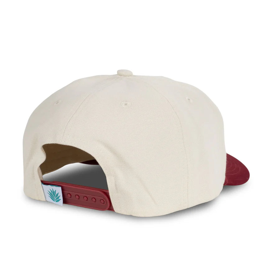 Sendero Call Me Darlin' Hat - Cream/Maroon - Sun Diego Boardshop