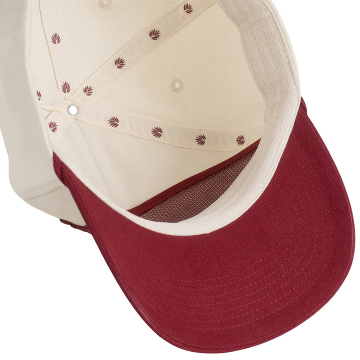 Sendero Call Me Darlin' Hat - Cream/Maroon - Sun Diego Boardshop