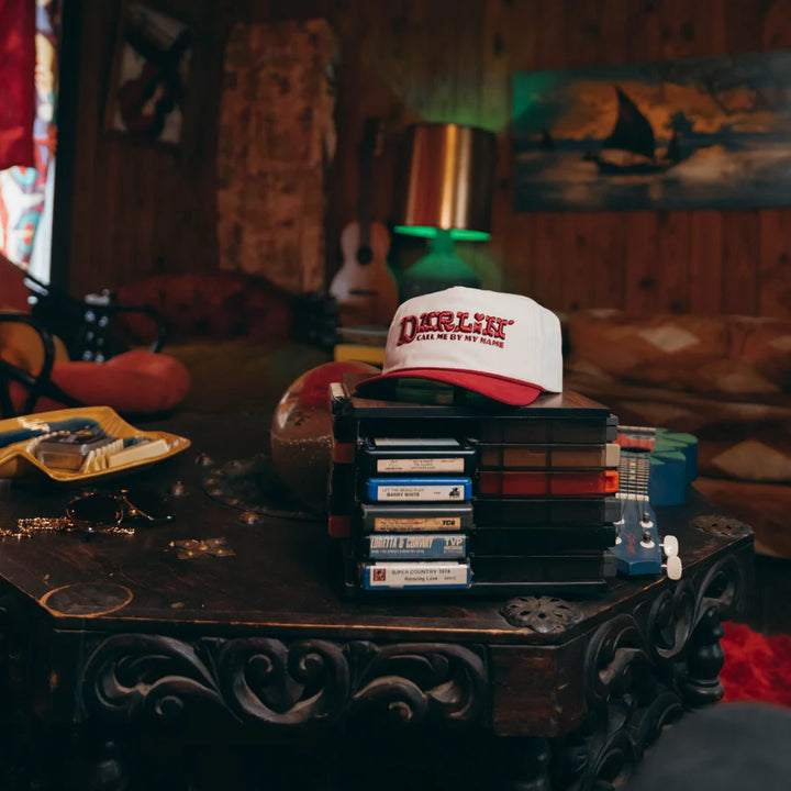 Sendero Call Me Darlin' Hat - Cream/Maroon - Sun Diego Boardshop