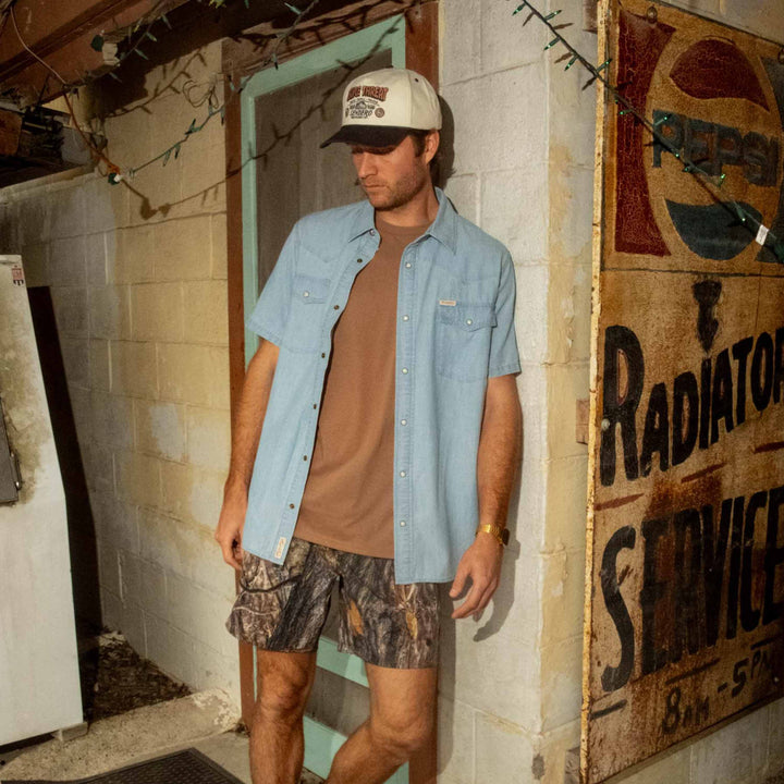 Sendero Men's Triple Threat Hat - Cream - Sun Diego Boardshop