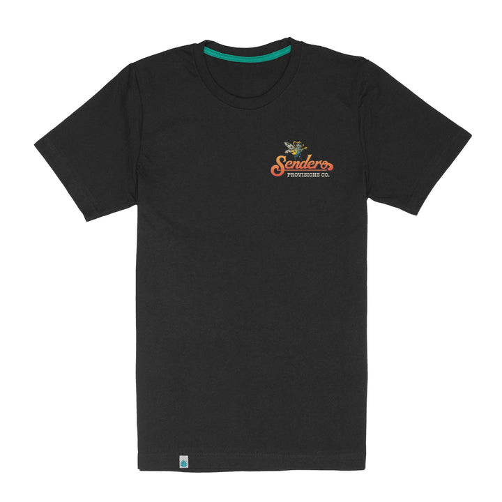 Sendero Men's Dueling Cicadas T-Shirt - Black - Sun Diego Boardshop
