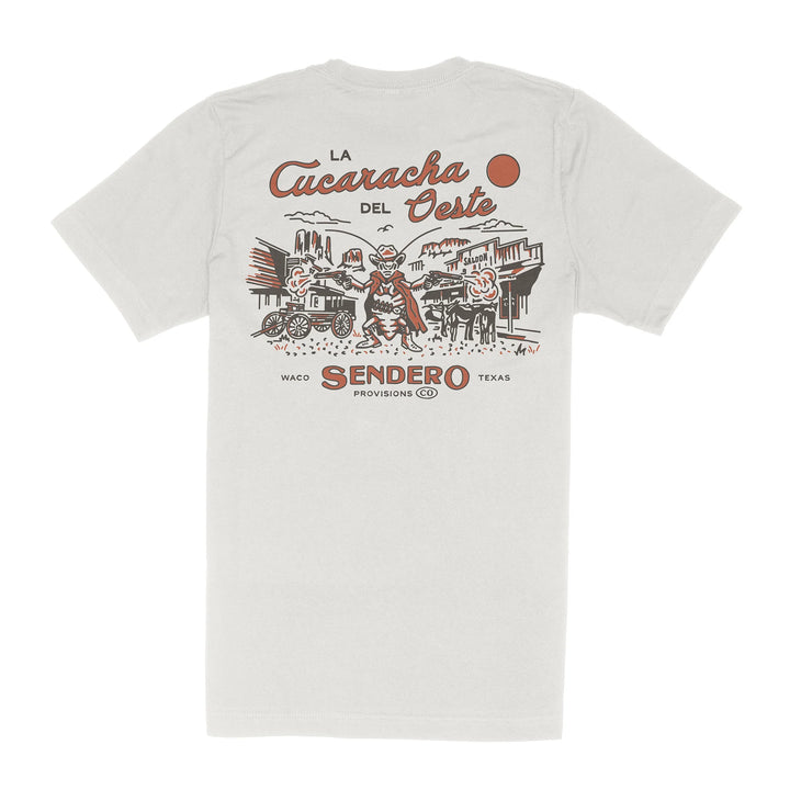 Sendero Men's La Cucaracha T-Shirt - Vintage White - Sun Diego Boardshop
